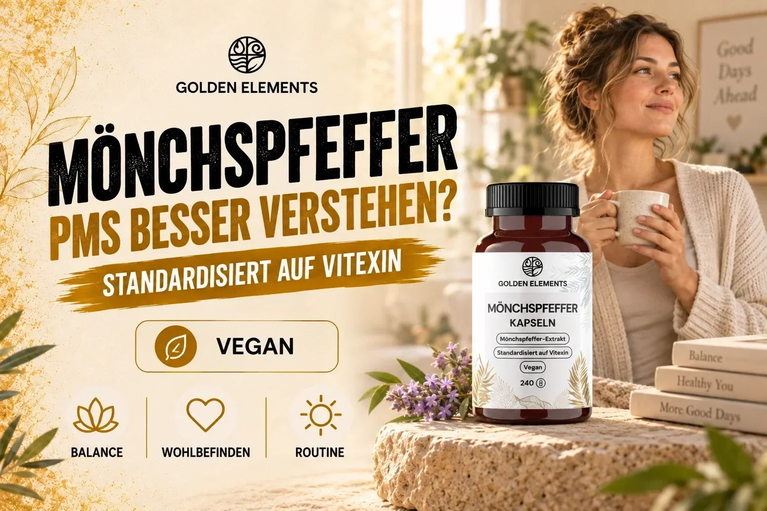 Mönchspfeffer und PMS: Extraktqualität und Vitexin verständlich erklärt