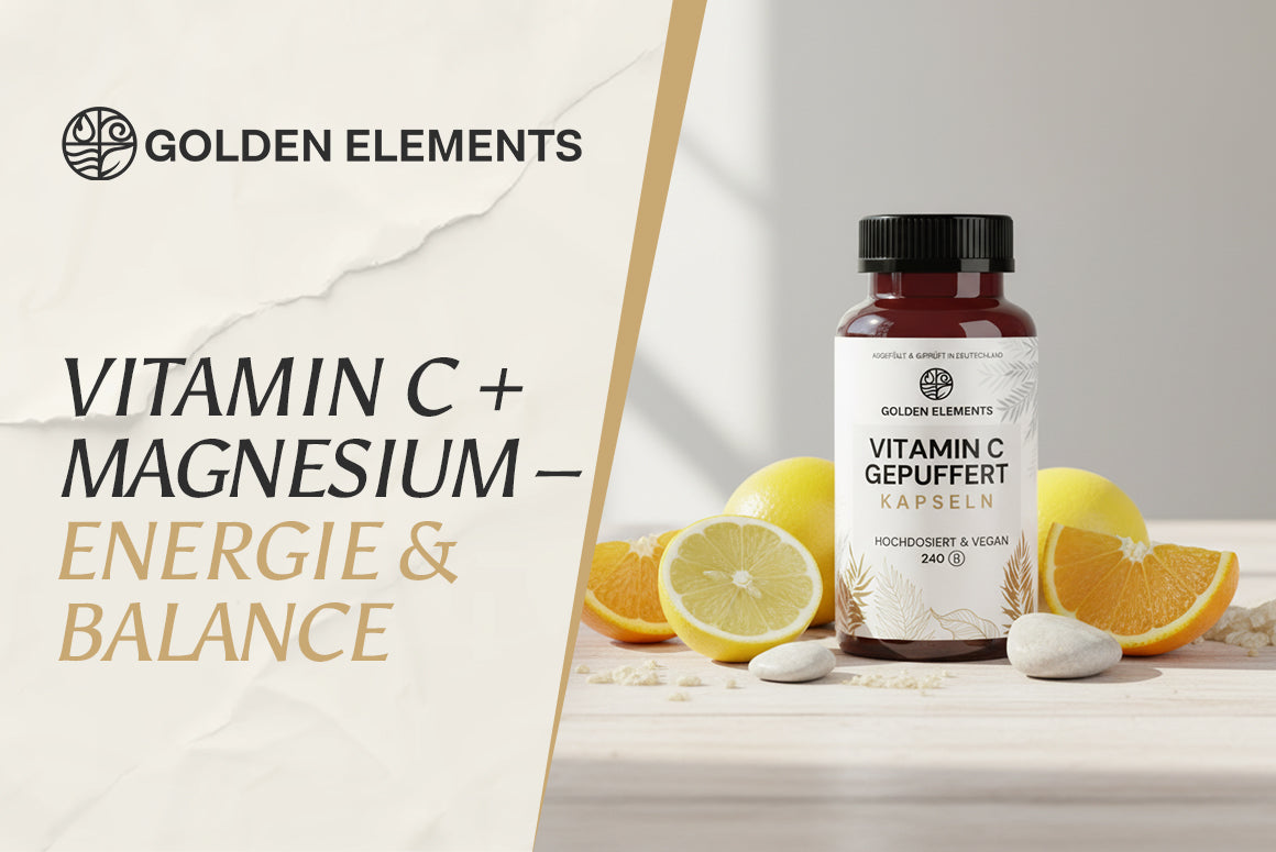 Gepuffertes Vitamin C & Magnesium: Wie zwei essentielle Mikronährstoffe zusammenarbeiten