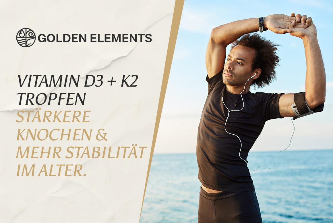 Vitamin D3 + K2: Gemeinsam stark für die Knochengesundheit