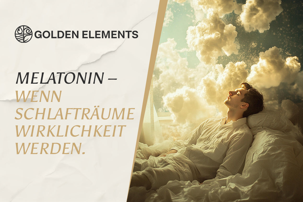 Melatonin Kapseln auf Nachttisch mit Uhr und beruhigender Abendstimmung – Symbol für gesunden Schlafrhythmus