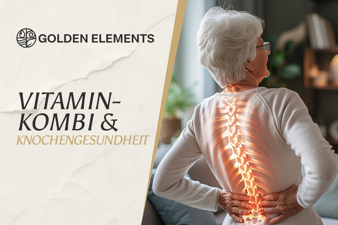 Vitamin D3 und K2 für Knochendichte in der Lendenwirbelsäule