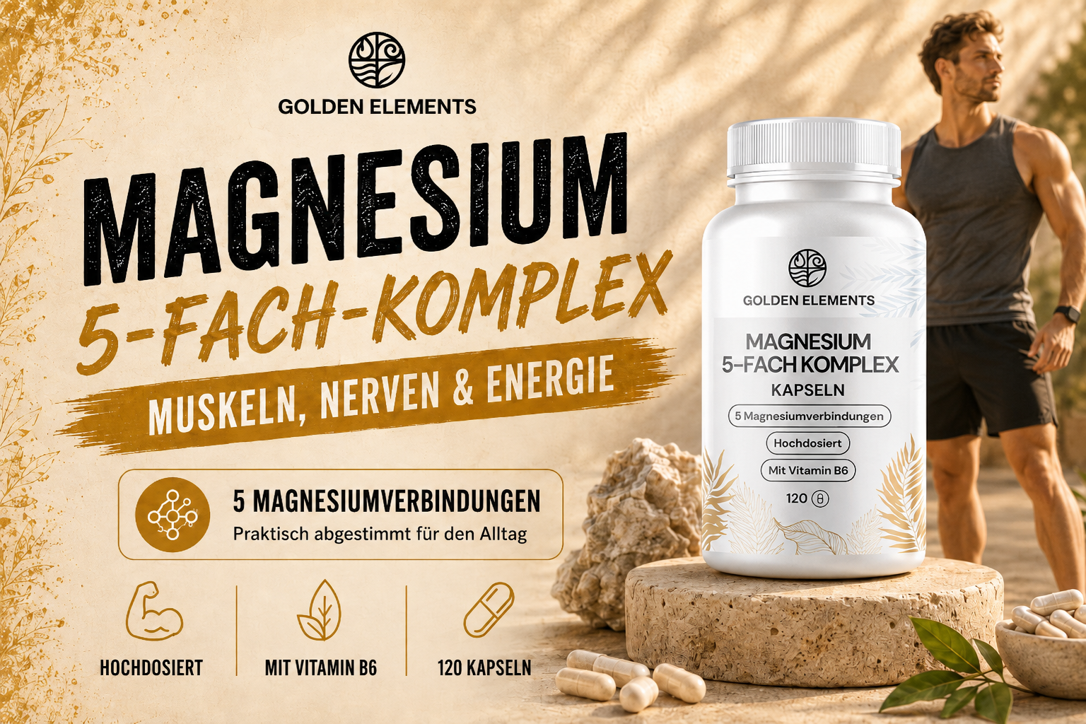 Muskelkrämpfe trotz Magnesium? Warum Muskeln mehr als nur einen Mineralstoff brauchen