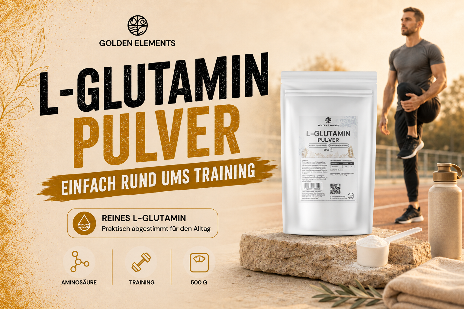 L-Glutamin in Lebensmitteln oder als Pulver? Wie viel kommt schon über die Ernährung?