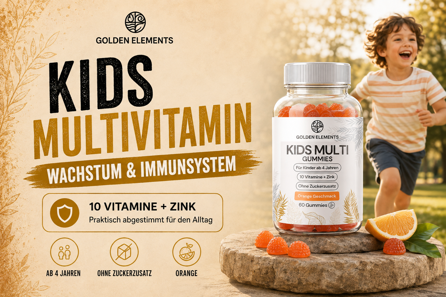 Multivitamin Gummies für Kinder ab 4 Jahren: Was Eltern über Wachstum, Immunsystem und Energie wissen sollten