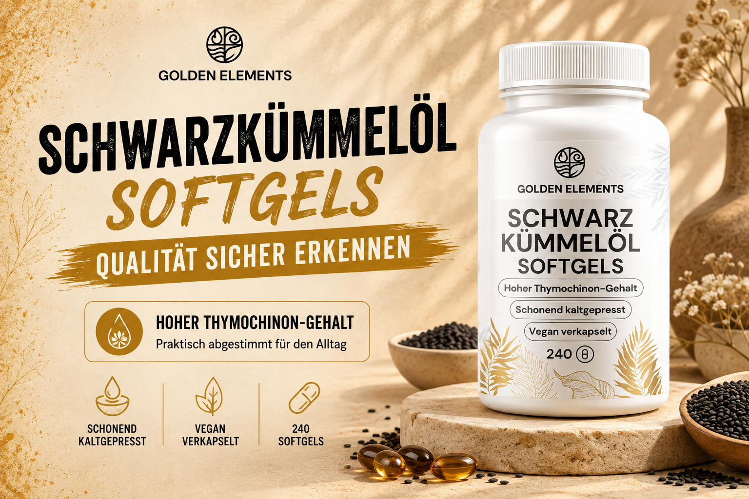 Schwarzkümmelöl kaufen: 7 Qualitätsmerkmale, die wirklich zählen