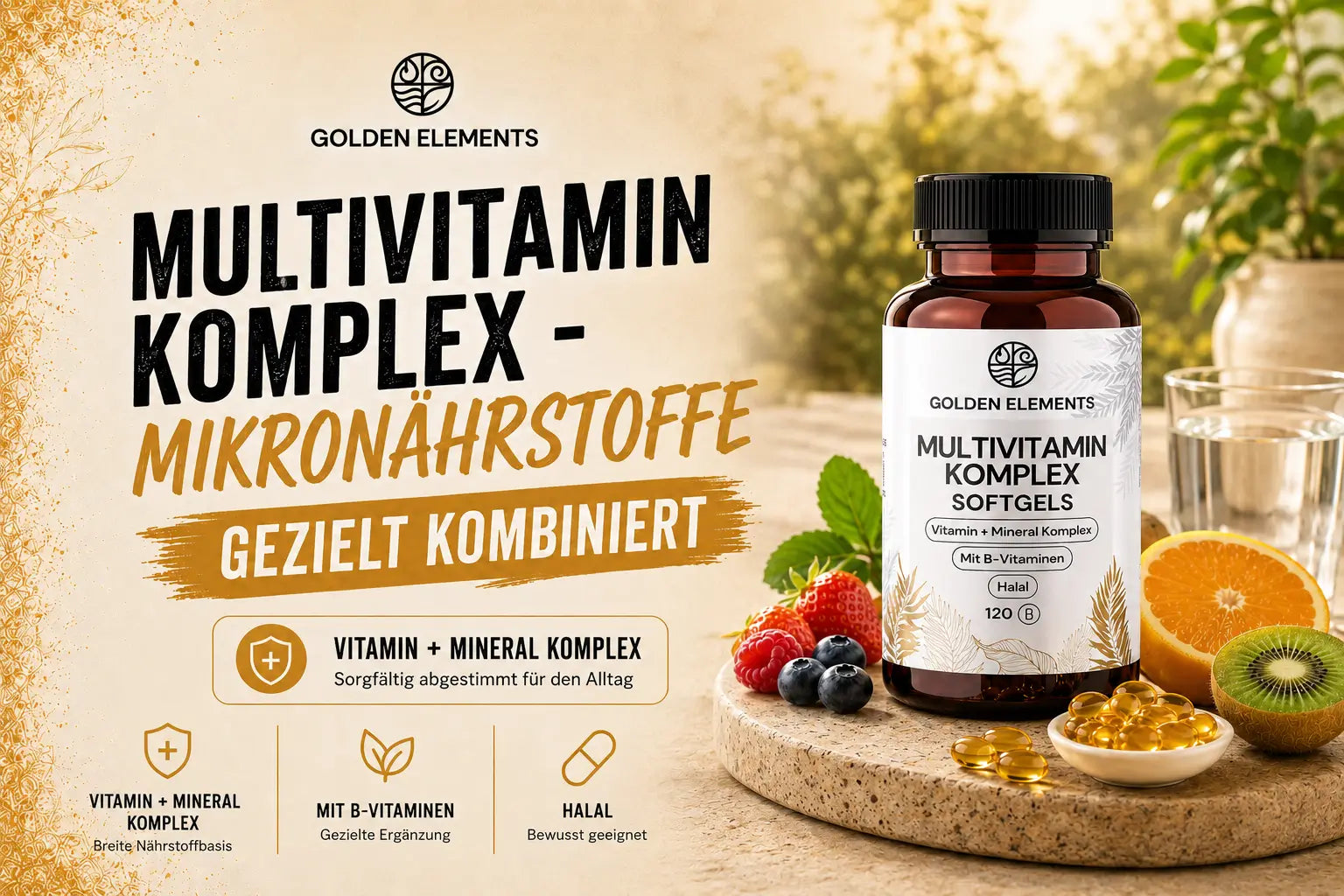 Multivitamin Komplex erklärt: Warum Mikronährstoffe gezielt kombiniert werden