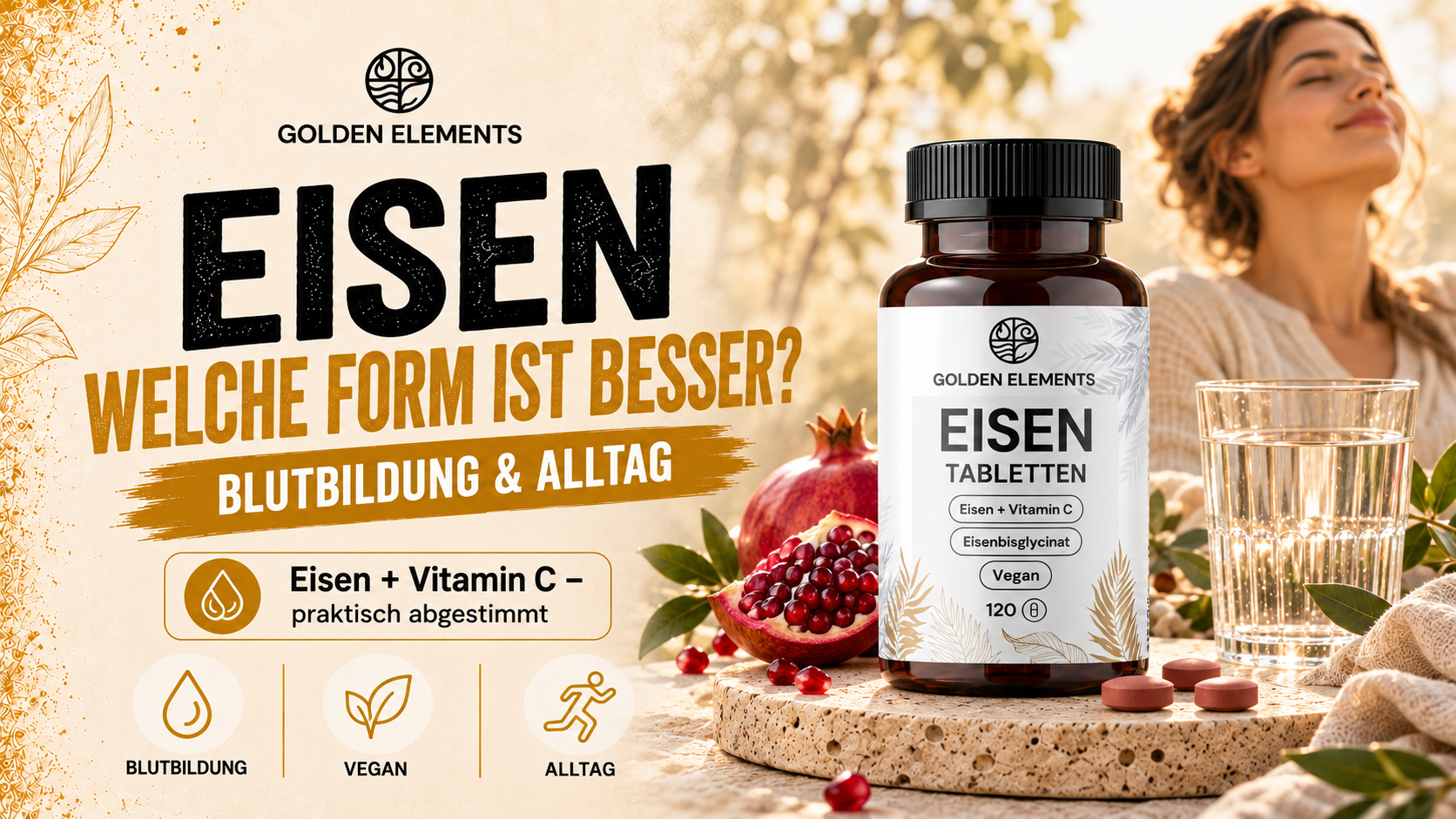Eisenfumarat oder Eisenbisglycinat: Was bei der Eisenform wirklich zählt