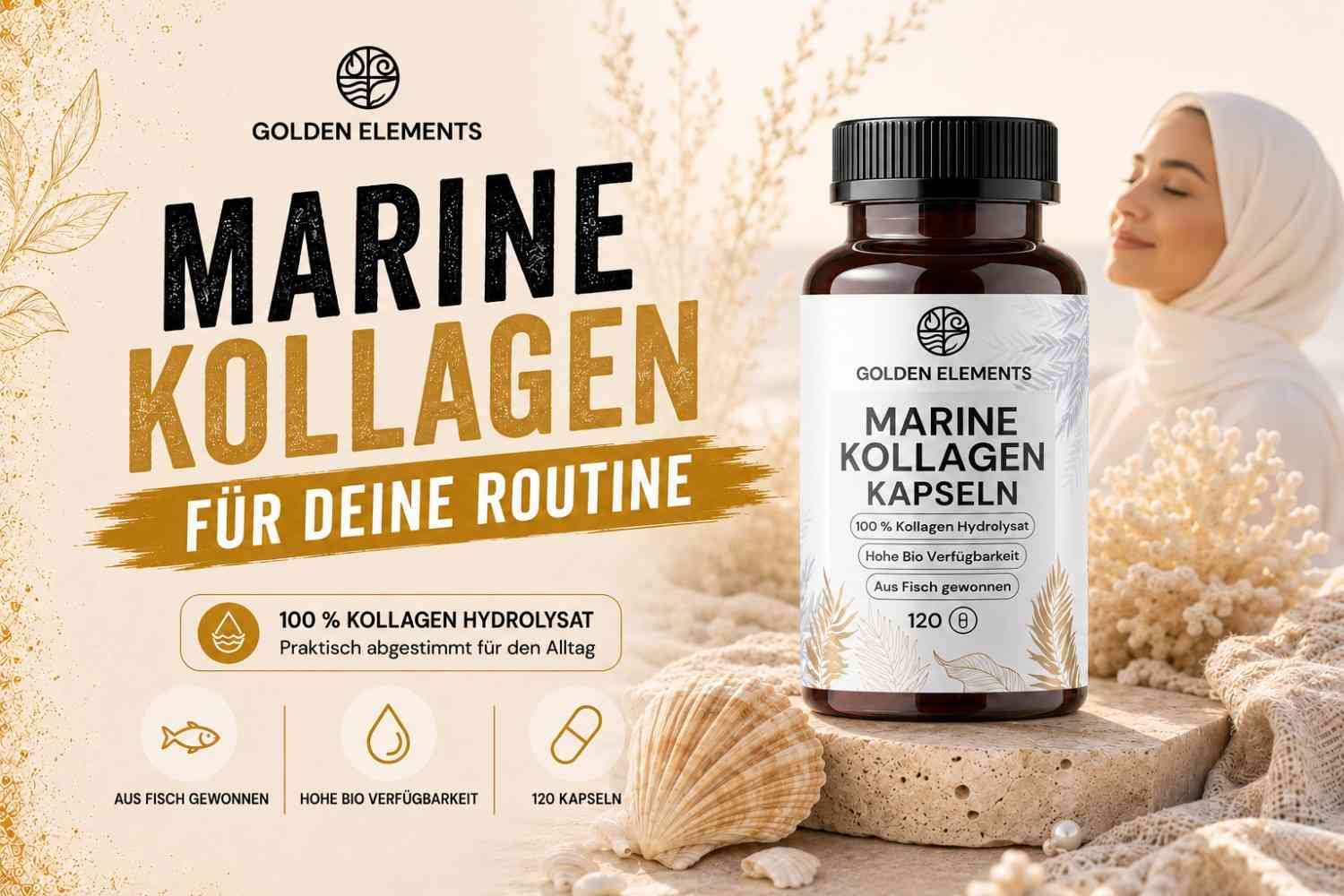 Marine Kollagen Kapseln erklärt: Was Kollagenhydrolysat aus Fisch besonders macht