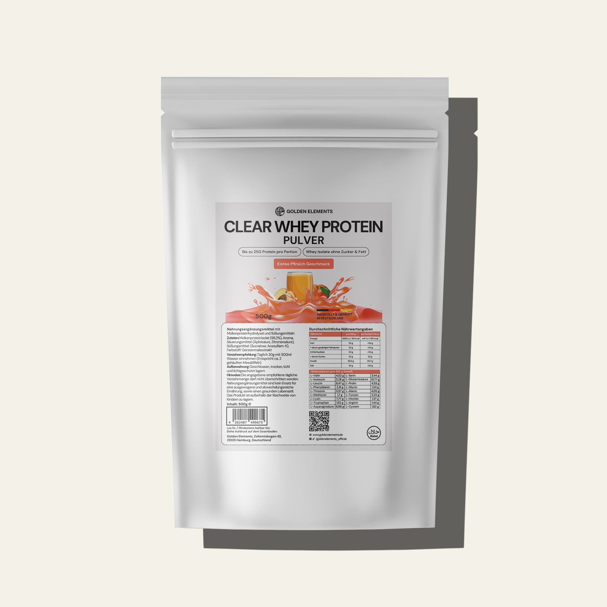 Clear Whey Protein - 500g Pulver