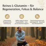 L-Glutamin Pulver - 3 Monate Vorrat - 500g