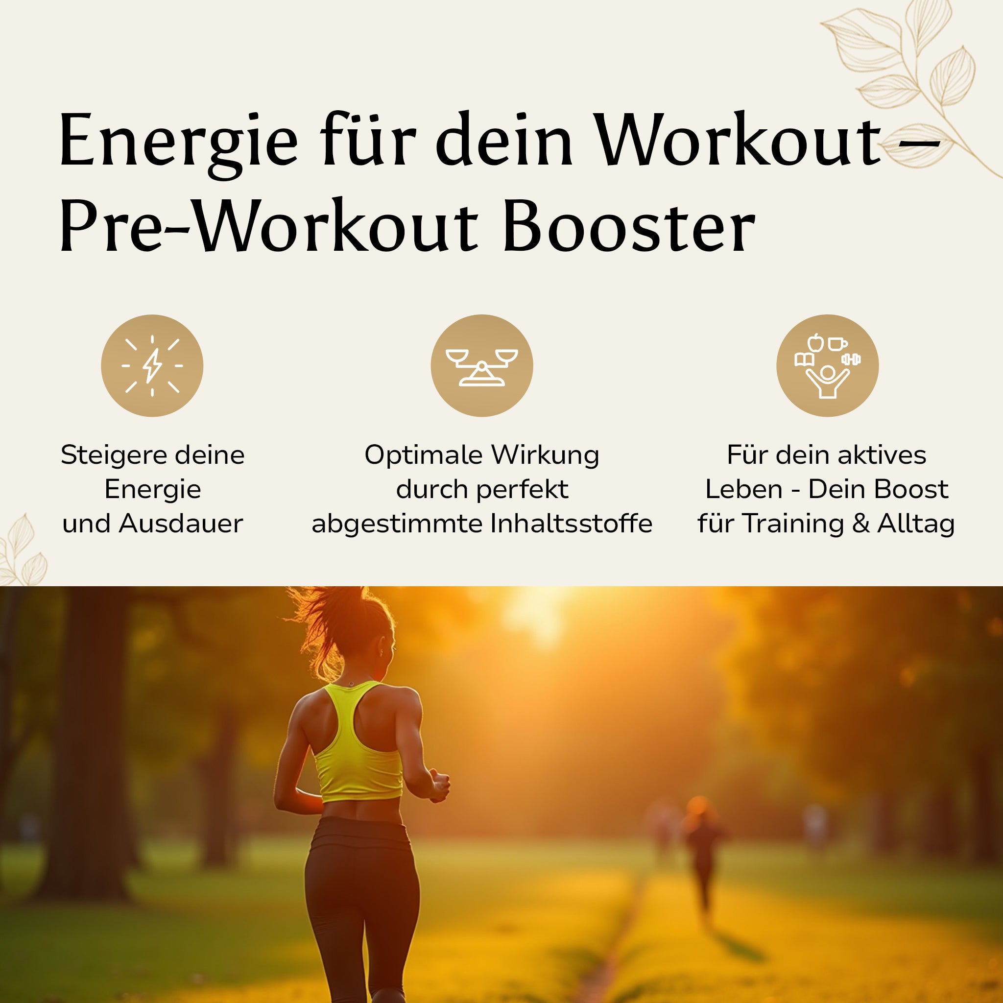 Pre-Workout Booster - 520g Pulver