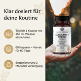 Curcuma (95% Curcumin) + Piperin - Kapseln