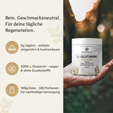 L-Glutamin Pulver - 500g