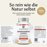 Premium Ashwagandha Gummies 300 + Vitamin B6, - 60 pieces