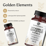 Gepuffertes Vitamin C 500mg + Magnesium - Kapseln