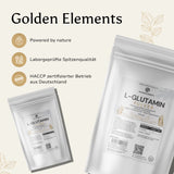 L-Glutamin Pulver - 3 Monate Vorrat - 500g