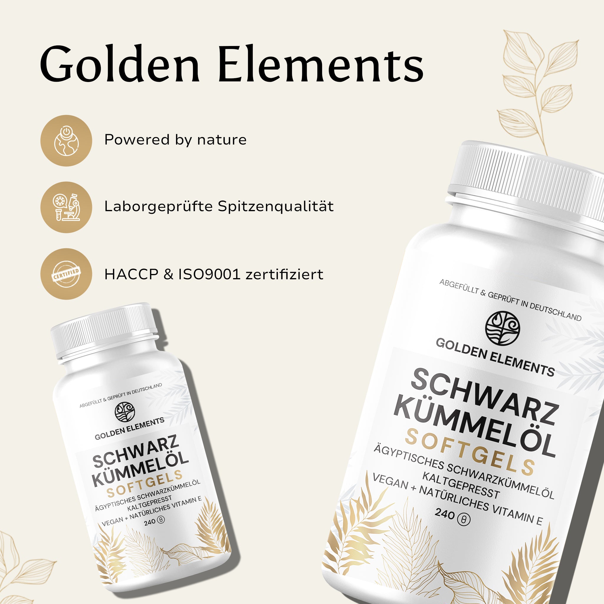 Schwarzkümmelöl Softgels Vegan aus Ägypten