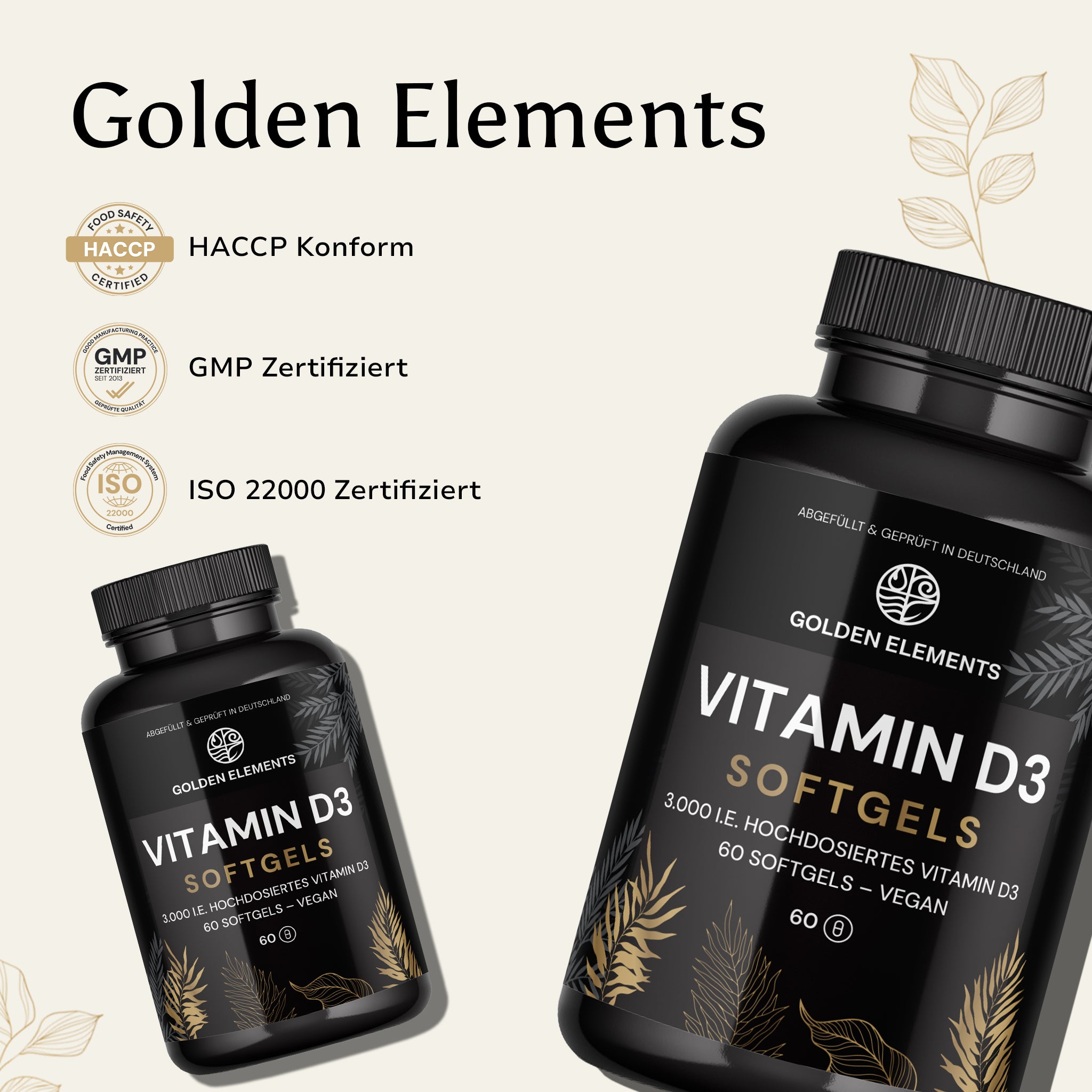 Vitamin D3 - Softgels Vegan