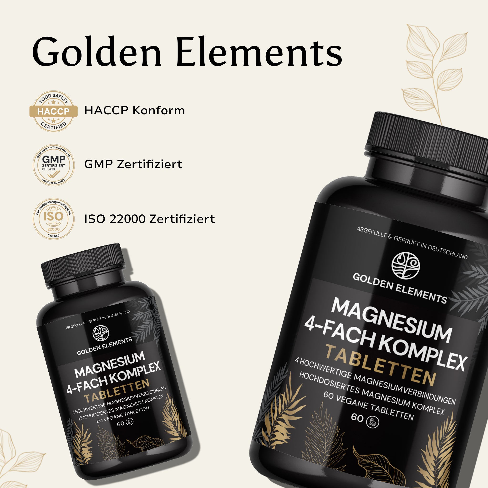 Magnesium 4 Fach Komplex - Tabletten