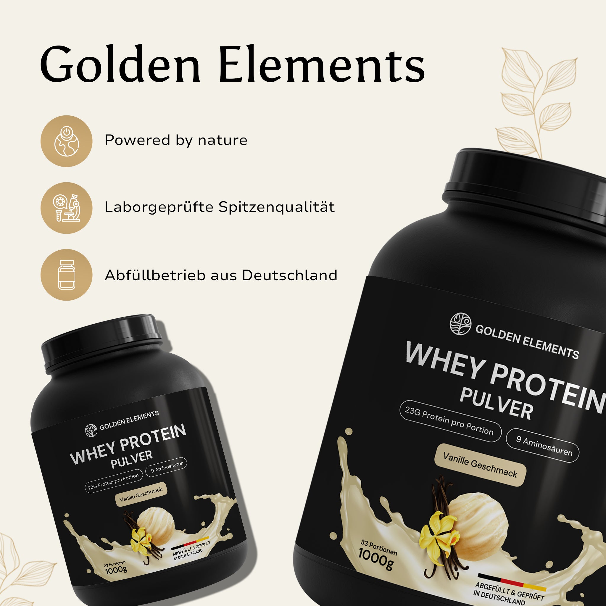 Whey Protein - 1000g Pulver