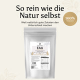 Golden Elements EAA Pulver Kirsch im Fokus – 500g Premium-Aminosäuren mit Vitamin B6Golden Elements EAA Pulver Kirsch – fruchtiger Geschmack & 9 EAAs
