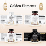 Golden Elements Ramadan Bundle Supplemente mit transparenter Rezeptur und natürlichen Inhaltsstoffen