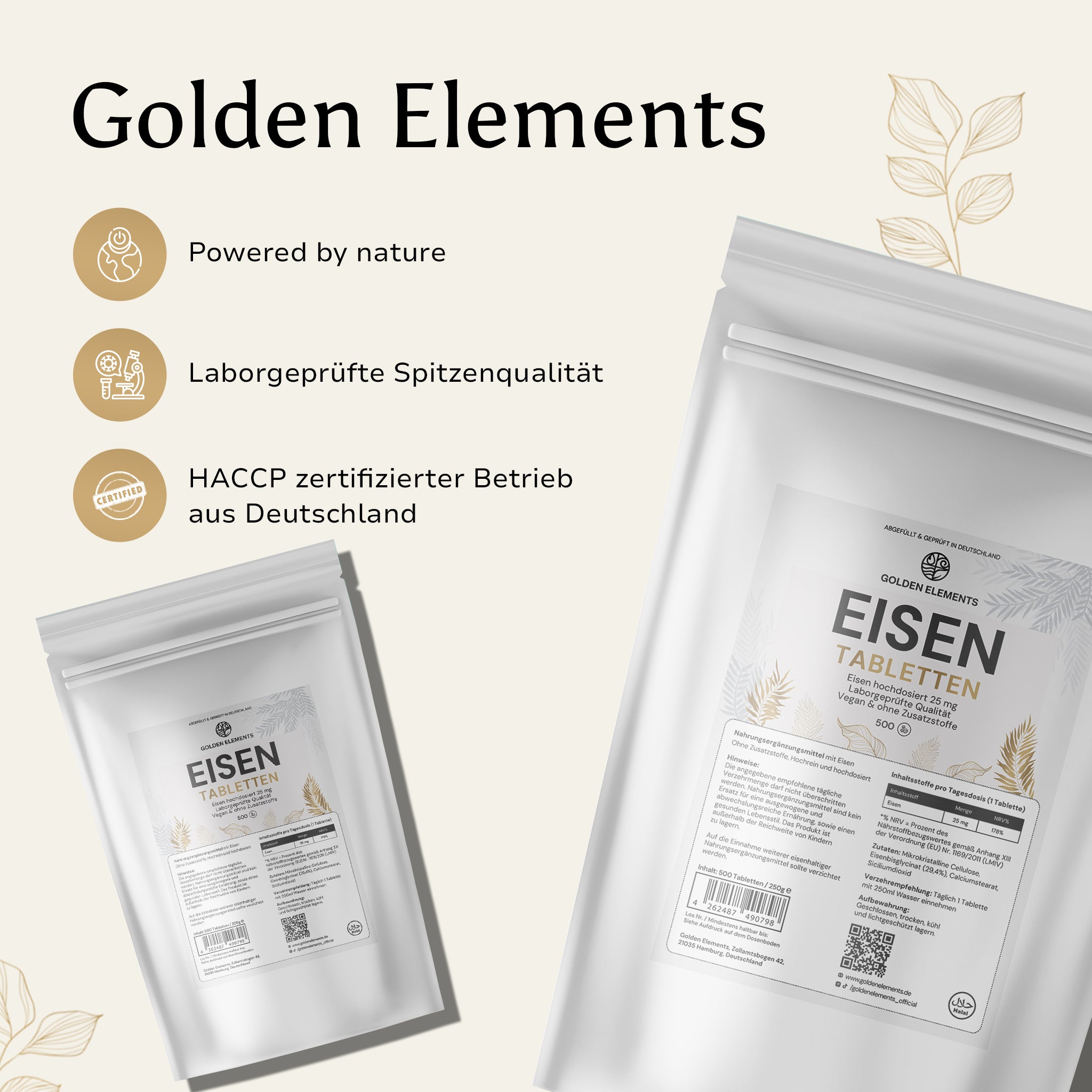 Golden Elements Eisen Tabletten – Vergleich zwischen Golden Elements und herkömmlichen Eisenpräparaten