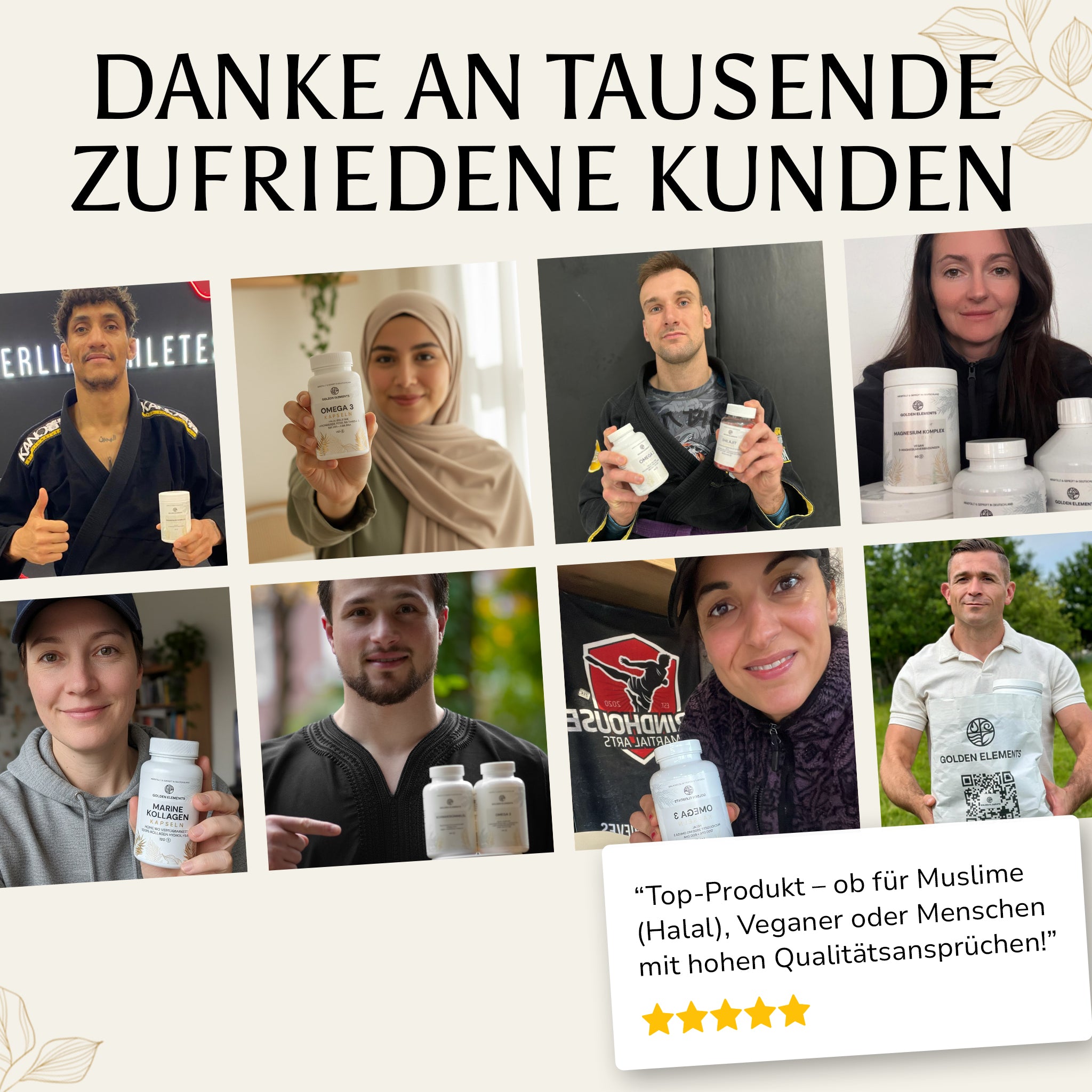 Golden Elements Magnesium Komplex Shots – Kundenfeedback, echte Käuferfotos und positive Erfahrungsberichte