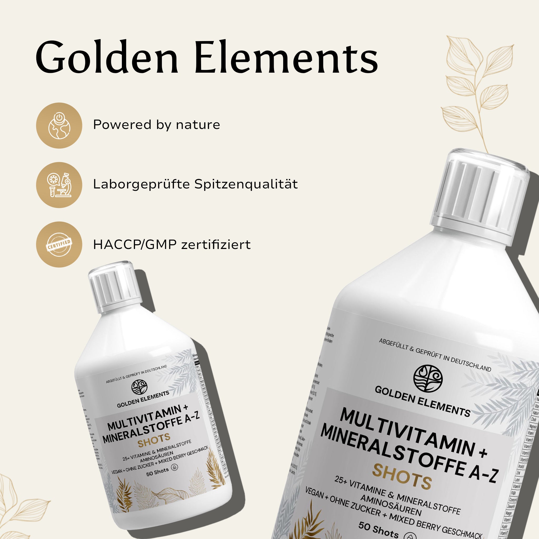 Golden Elements Vita Complete – Laborgeprüfte Spitzenqualität & Naturkraft