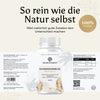Detailansicht des Schwarzkümmelöl-Kapsel-Etiketts mit Nährwertangaben und Produktinfos