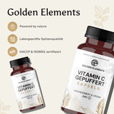 Golden Elements Vitamin C gepuffert Kapseln – Übersicht der Markenwerte, Qualitätsmerkmale und Produktdesign