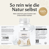 Freigestelltes Bild der Omega-3 Triglyceride Dose – 140 Kapseln für 10 Wochen Versorgung.