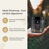 Golden Elements Pre-Workout Booster – Orangen Geschmack – Produktvisualisierung in der Natur