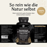 Magnesium 4-Fach Komplex: Verzehrempfehlung, Zutaten und Nährwertangaben